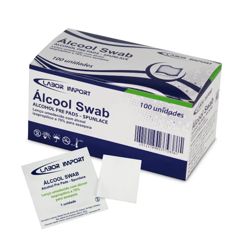 ALCOOL SWAB SACHE C/100