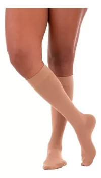 MEIA VENOSAN ULTRALINE 4000 20-30MMHG 3/4 PF BEGE - Image 2