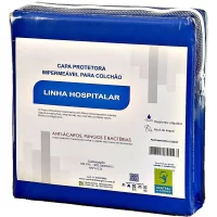 CAPA PROTETORA PARA COLCHÃO EM NAPA LEVE HOSPITALAR 1,88X88X10