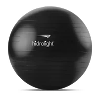BOLA DE EXERCICIO PRETA 85CM HIDROLIGHT
