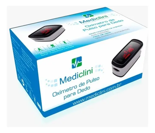 OXÍMETRO DE PULSO PARA DEDO LIGHT MEDICLINI - Imagem 2