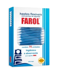 COTONETE HASTES FLEXIVEIS FAROL