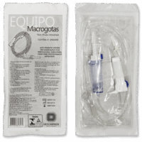 EQUIPO MACRO C/ INJ. LATERAL LUER SLIP UND DESCARPACK