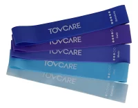 KIT FAIXAS ELASTICAS 5 FORCE MINI BAND TOVCARE