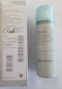 SPRAY PARA ESTOMIAS  BRAVA SEM ALCOOL