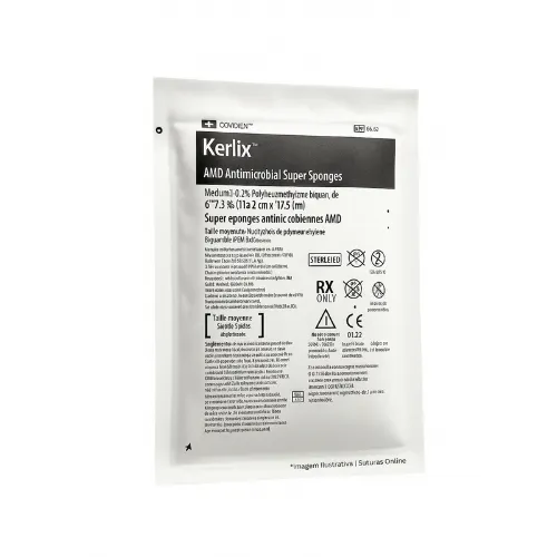 Curativo de Gaze 100% Algodão Kerlix com Phmb 0,2% 15 X 17cm