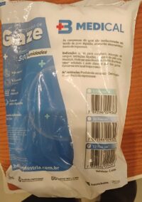 GAZE 7,5 X 7,5 NÃO ESTÉRIL, 13 FIOS, PCT COM 500 UND BELA INDUS