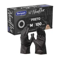 LUVA NEWFLEX BOMPACK PRETA - TAM : M
