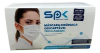 MASCARA DESCARTAVEL TRIPLA SMS CX C/ 50UN SPK
