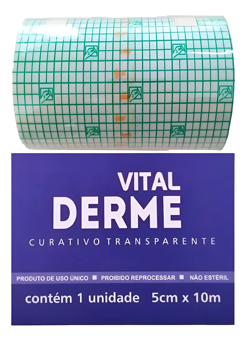 CURATIVO TRANSPARENTE 05CMX10M - VITALDERME